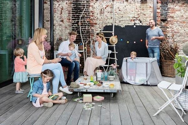 AeroMoov Pop-Up Reiseseng - Grey