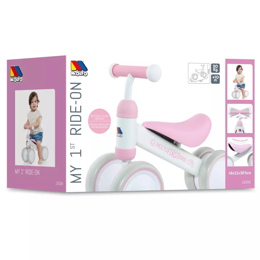 Molto Baby Ride-On - Rosa