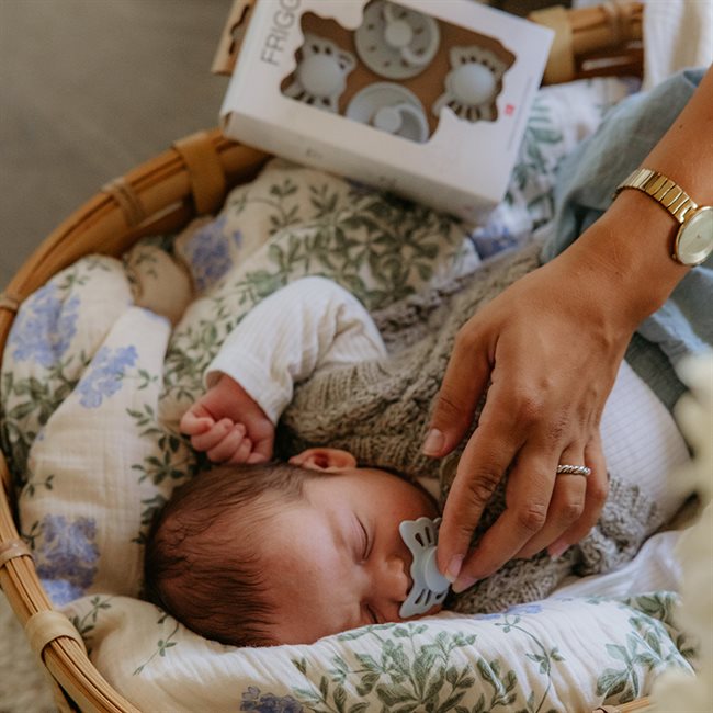 Frigg Babys første smokk Moonlight - Blue