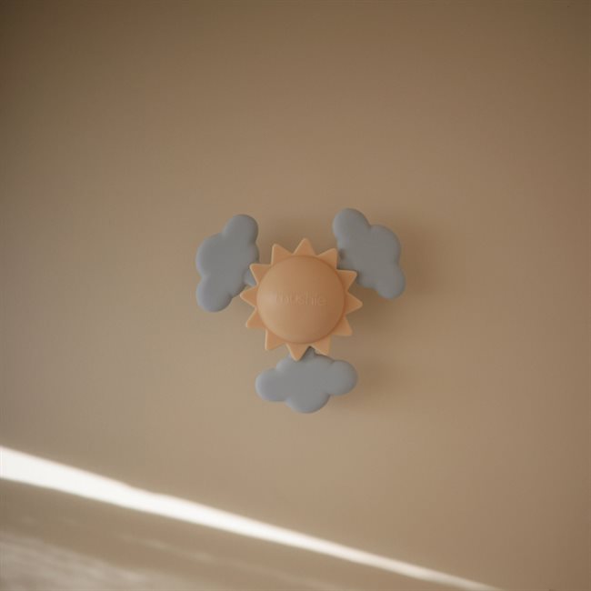 Mushie Silikon Spinner Toy Sunshine