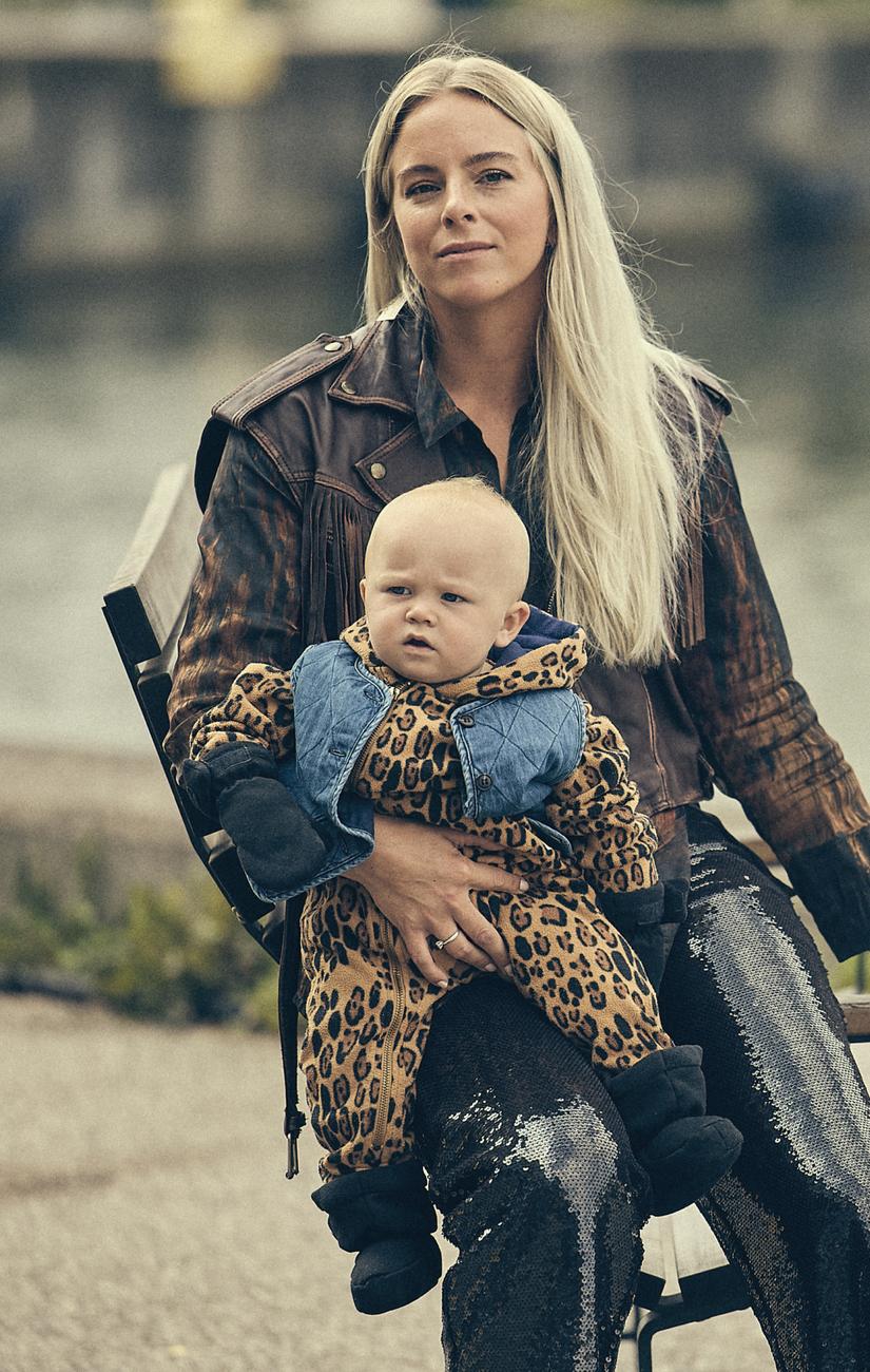 Najell Baby Tøfler - Svart