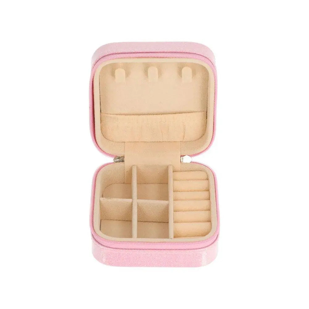 Tutete Liten Glitter Smykkeskrin Rosa