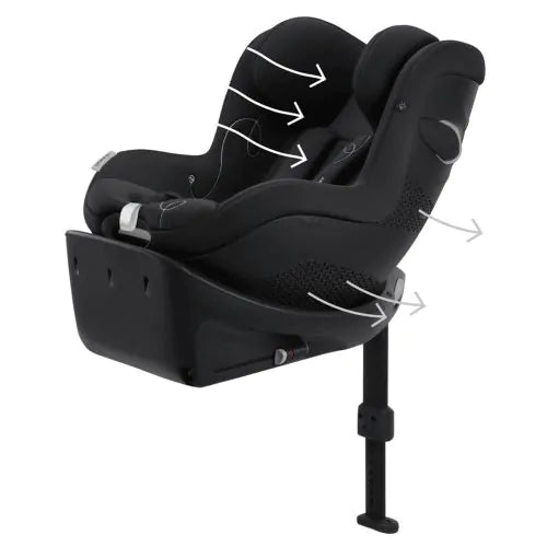 Cybex Bilstol Sirona G i-Size Plus - Moon Black