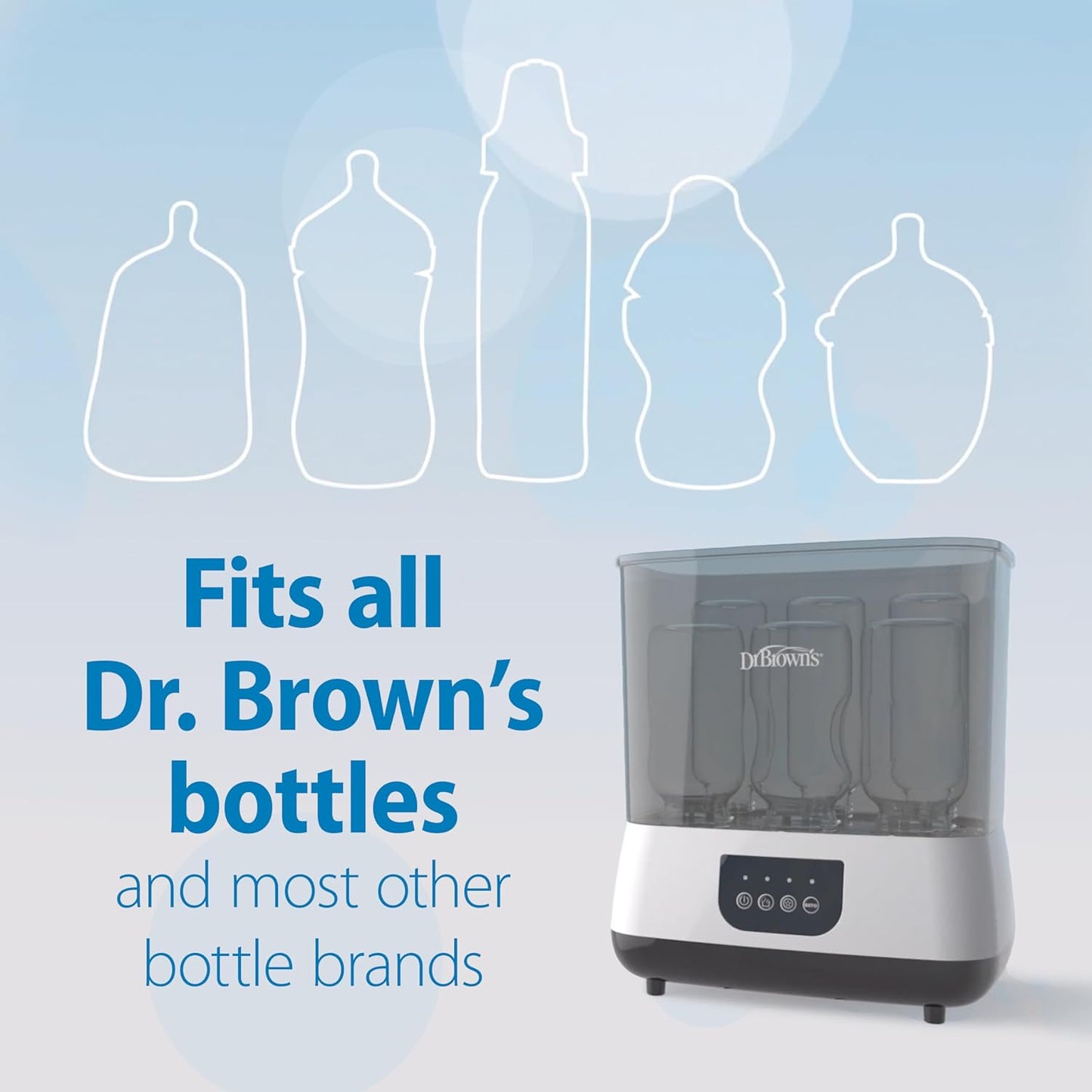 Dr Browns Clean Steam Electric Bottle Steriliser & Dryer