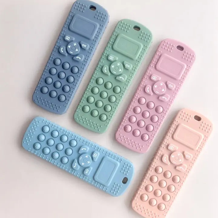 Baby Bliss Pop-it Biteleke Telefon Blå