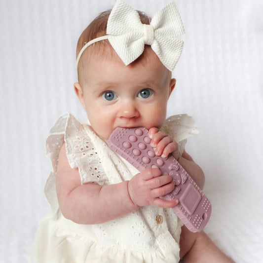 Baby Bliss Pop-it Biteleke Telefon Rosa