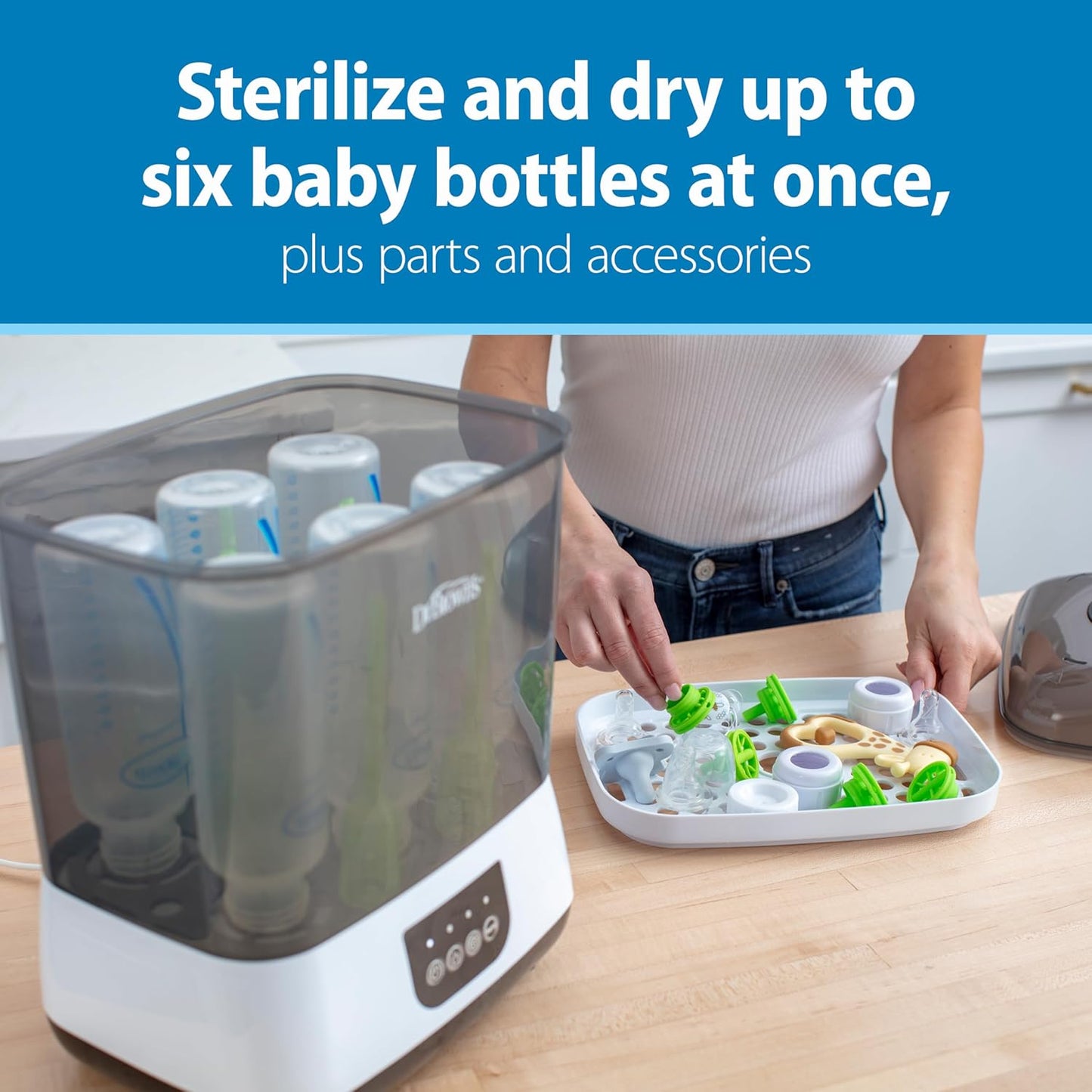 Dr Browns Clean Steam Electric Bottle Steriliser & Dryer