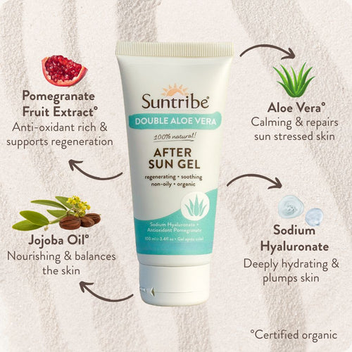 Suntribe Økologisk Alovera Gel 100ml