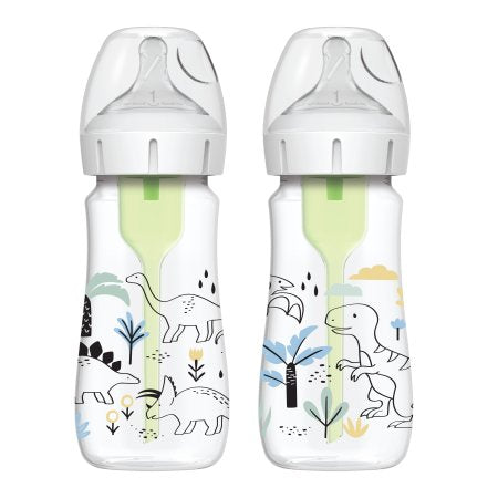 Dr Browns Wideneck Tåteflaske 270 ml 2 pk - Dino