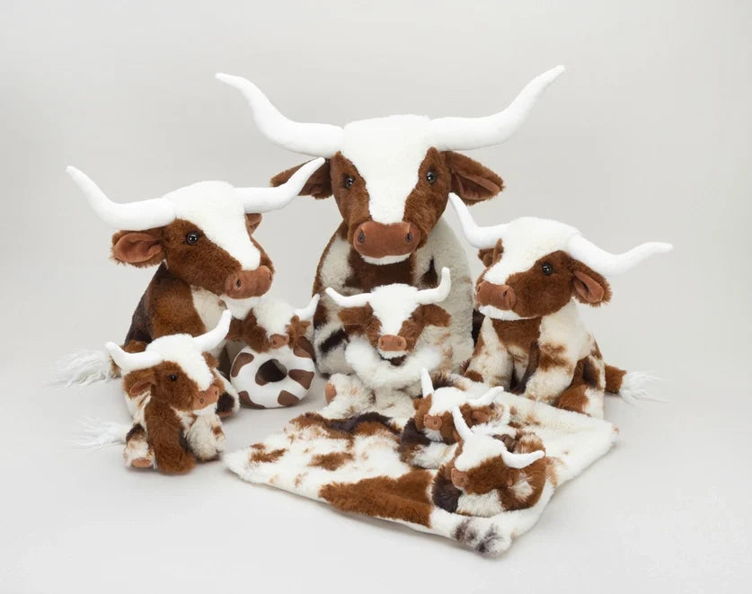 Jomanda Texas Longhorn Highland Cow Tøfler 0–6 måneder