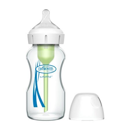 Dr Browns Tåteflaske Glass Wideneck 0 mnd+ 270 ml