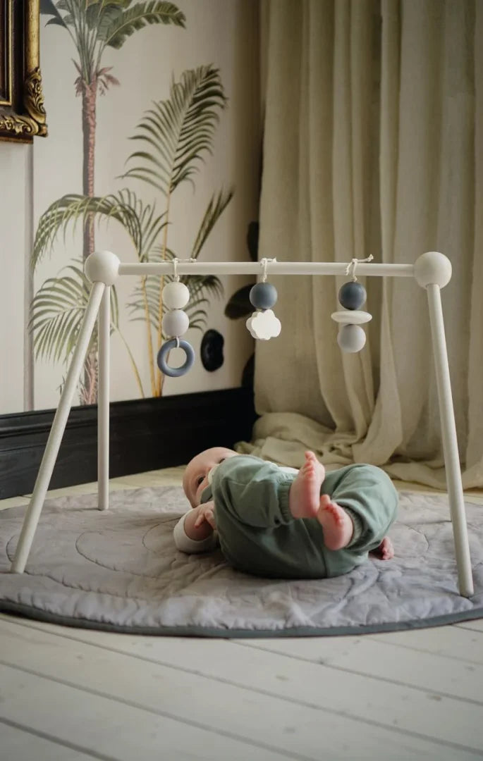 Najell Treleker til Babygym i tre - Mercury Grey