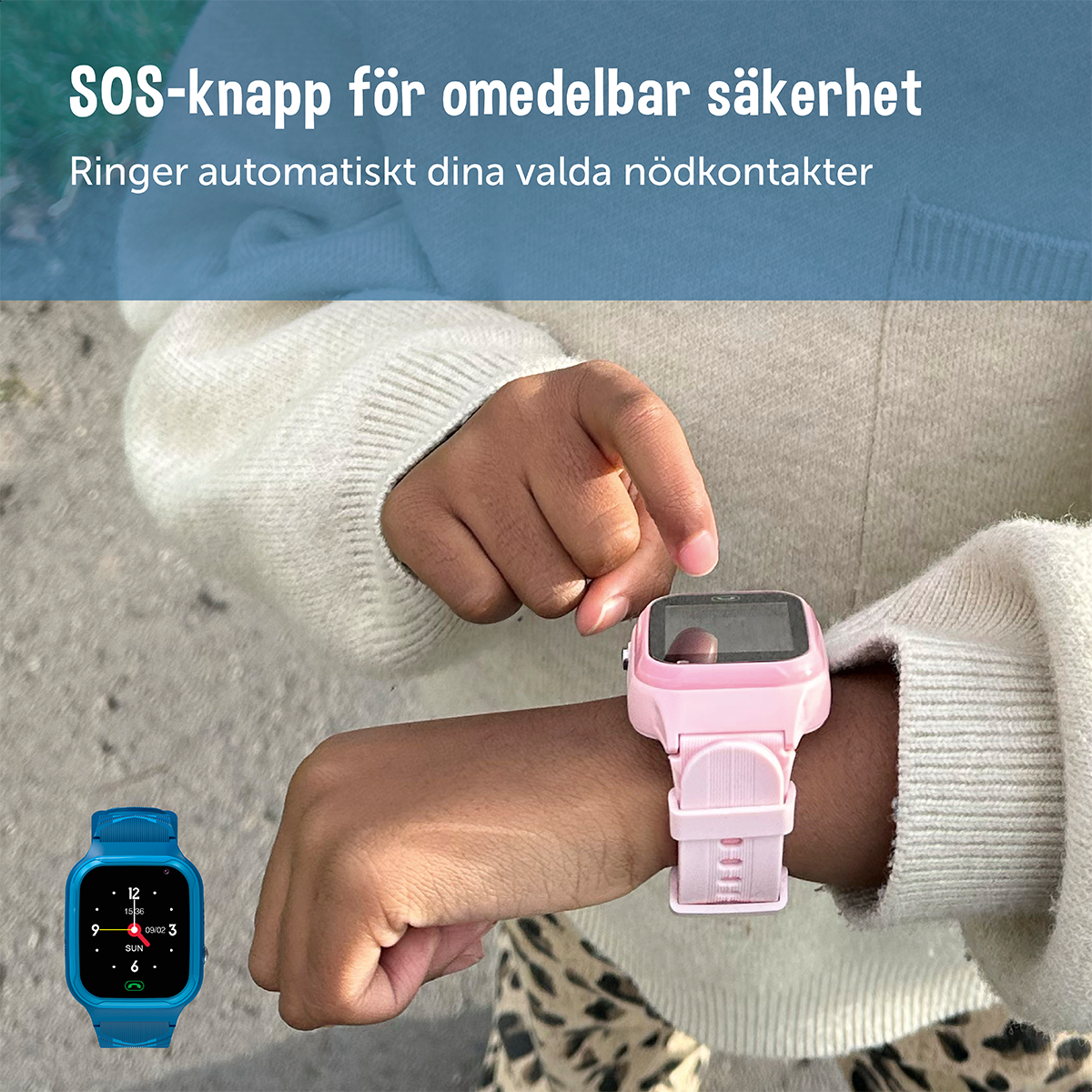 Zazu Smart Watch 4G Pink