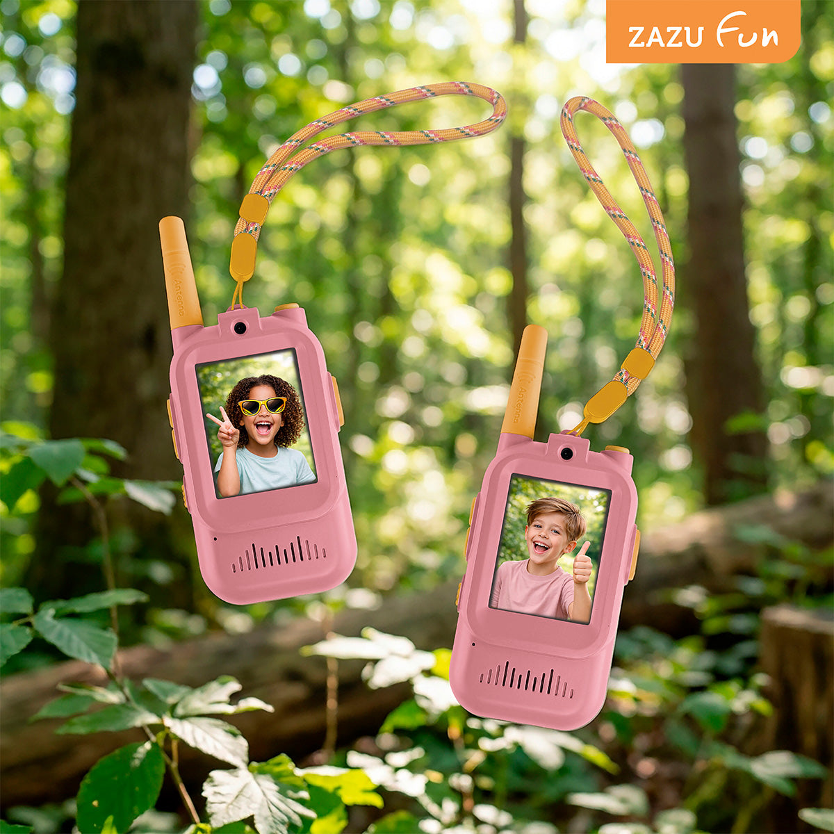 Zazu Walkie Talkie Video Pink