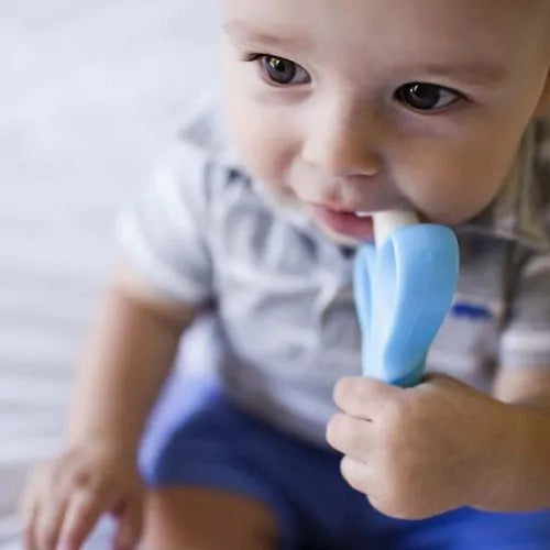 Baby Banana Tannbørste - Blå