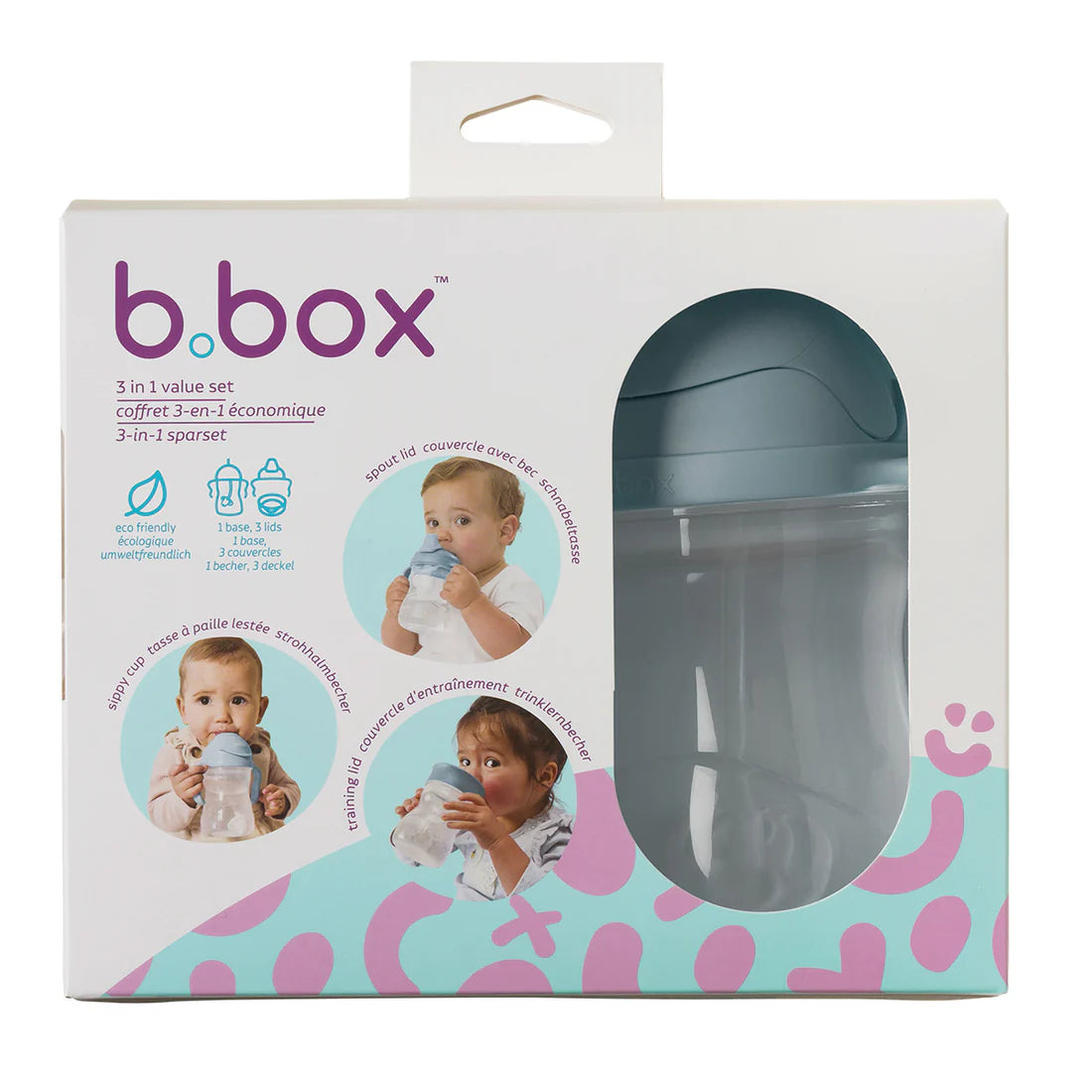 B.box Startsett 3-i-1 Blue