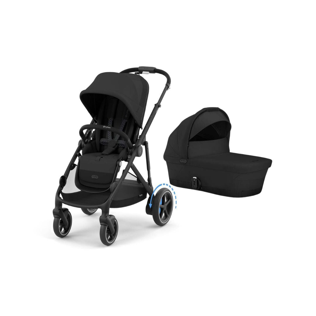 Cybex E-Gazelle Duovogn - Moon Black