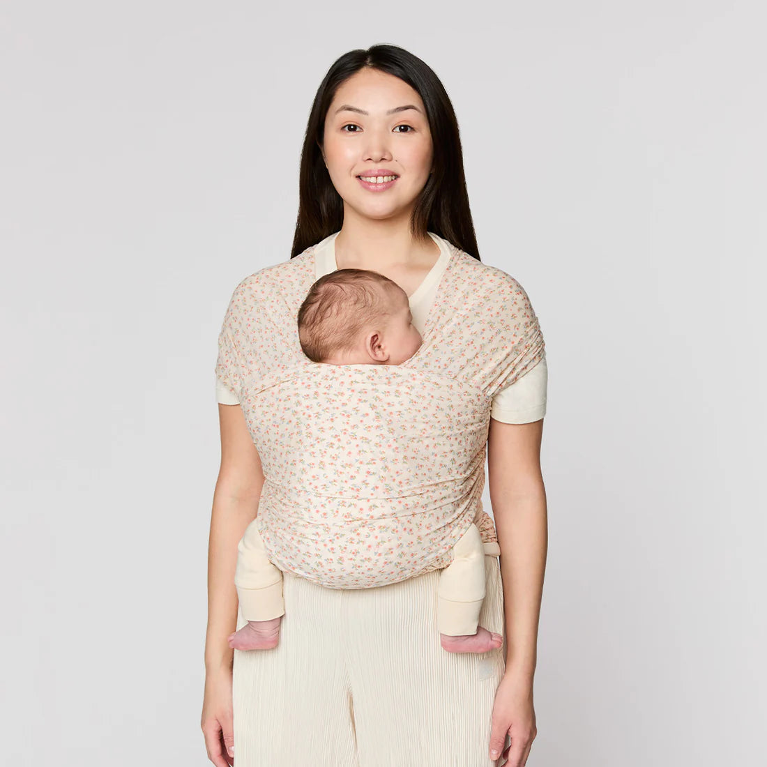 Ergobaby Aura Wrap Knit - Dainty Blooms