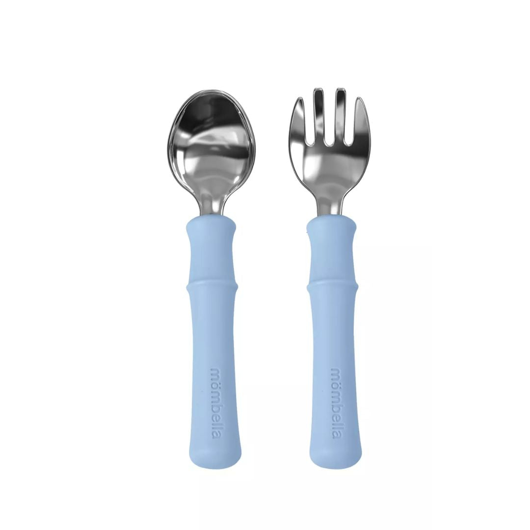 Mombella Gaffel og Skje - Blå