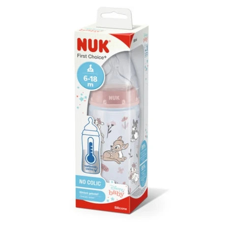 NUK Kiddy Cup Drikkeflaske Bambi 12+m