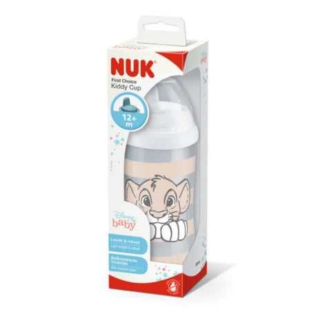 NUK Kiddy Cup Drikkeflaske Lion King 12+m