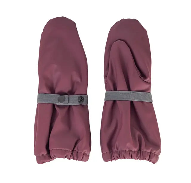 Salto Regnvott Barn med Fleece - Plum