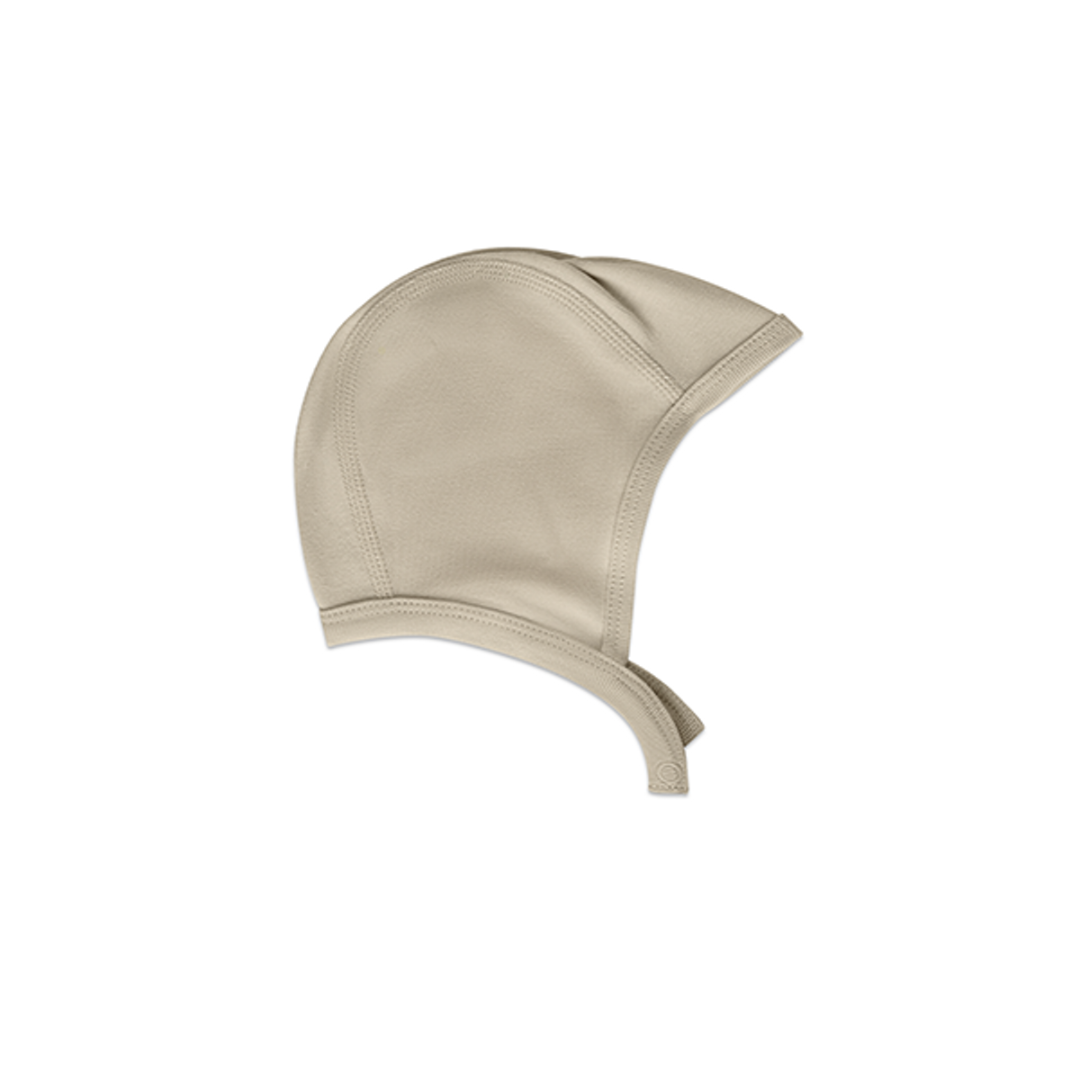 Rondane Hjelm lue i bomull - Beige