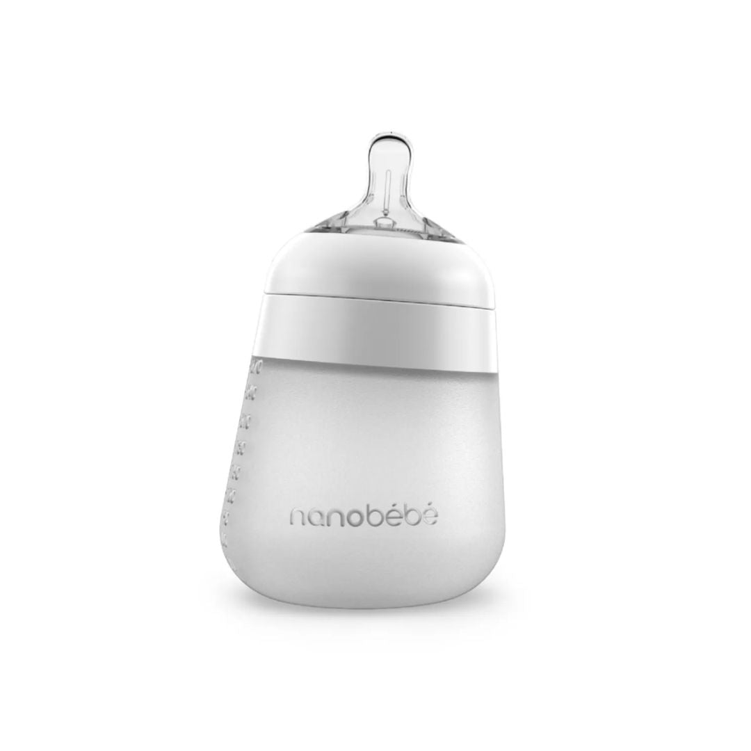 Nanobebe Tåteflaske 270ml 1pk - Hvit