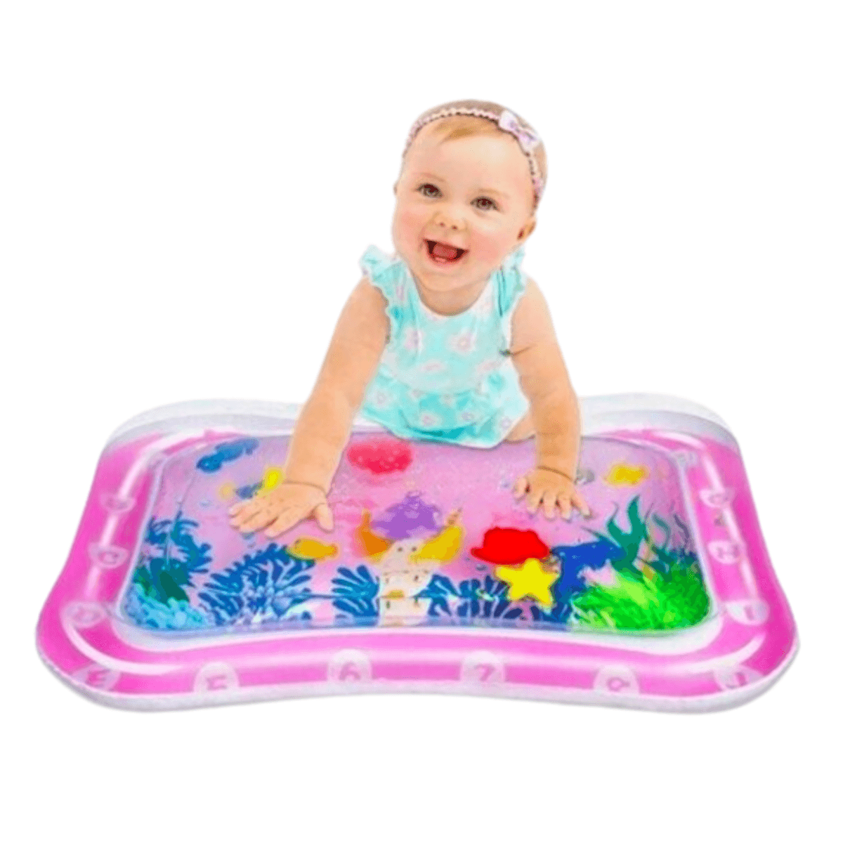 Fillikid Lekematte Med Vann Ocean 3m+ Rosa
