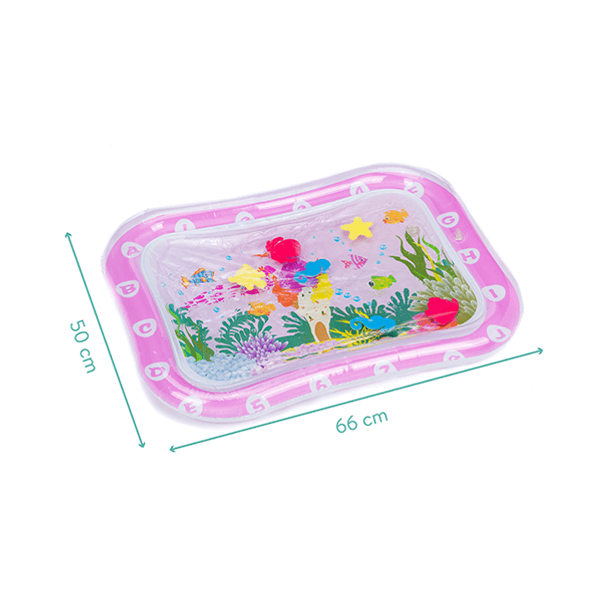 Fillikid Lekematte Med Vann Ocean 3m+ Rosa