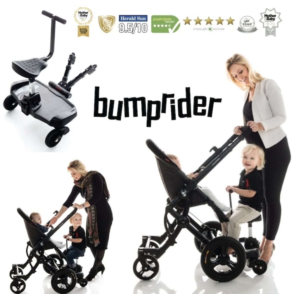 Bumprider Universal Ståbrett m/sete