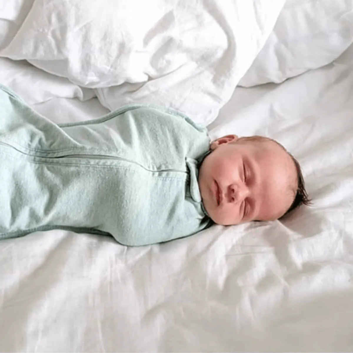 Woombie Babysvøp Nyfødt 0-3 - Grå