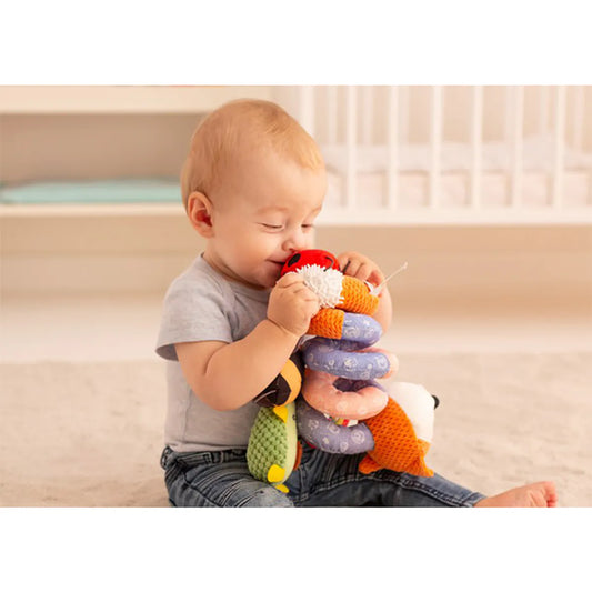 Balibazoo Fox aktivitets Spiral leke - Orange