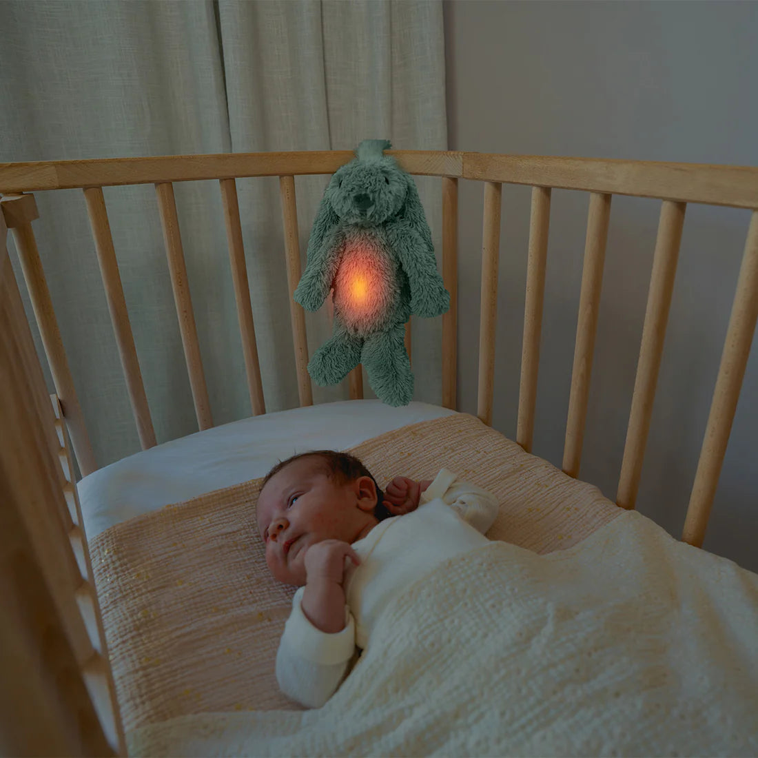 Zazu Nattlampen Kaninen Ro - Green