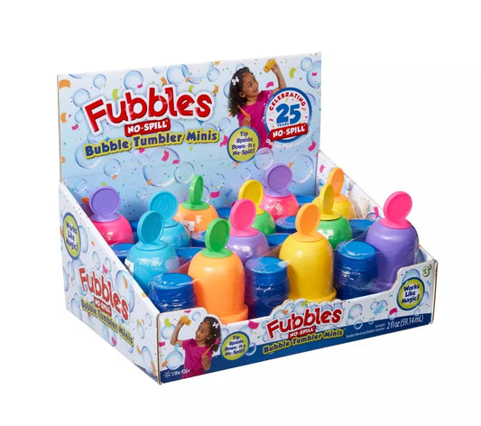 Fubbles No-Spill Såpebobler Mini
