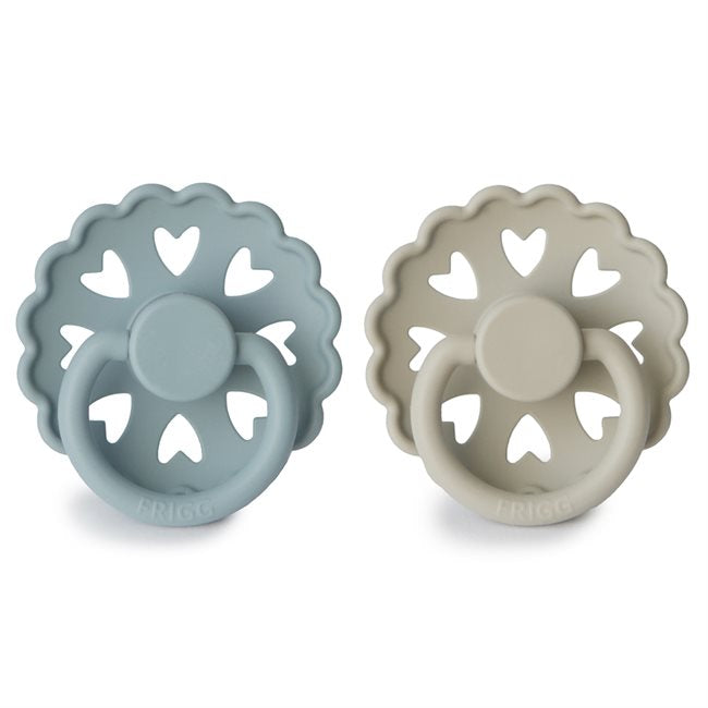 Frigg Fairytale Smokk Silikon Str 2 - Blue/Grey