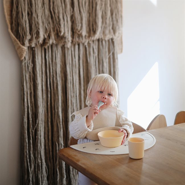 Mushie Babyskje 2pk Sage/Sand