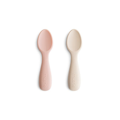 Mushie Babyskje 2pk Blush/Sand