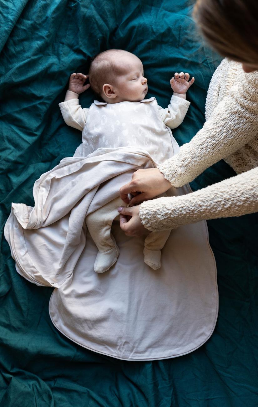 Najell Nattpose 0-6 - Leopard Beige