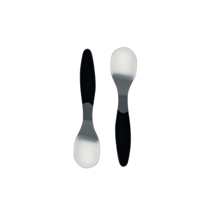 Babyskje 2-pakk i Silikon - Moonstone Black