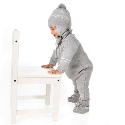 Lillelam Mellomgrå Sparkedress Classic