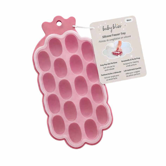 Baby Bliss Silikon Frysebrett til Babymat – Dusty Rose