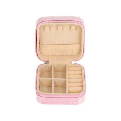 Tutete Liten Glitter Smykkeskrin Rosa