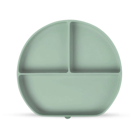 Baby Bliss Silikon Tallerken Sage