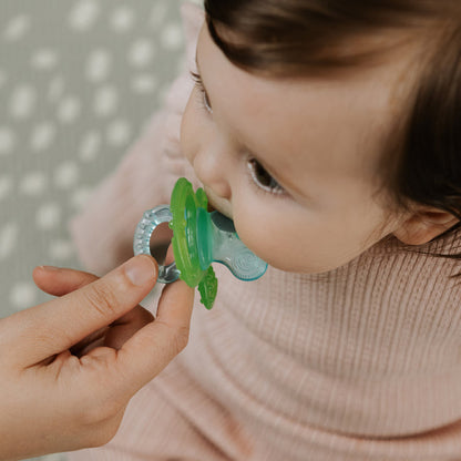 Nuby Silikon Bitesmokk Blå