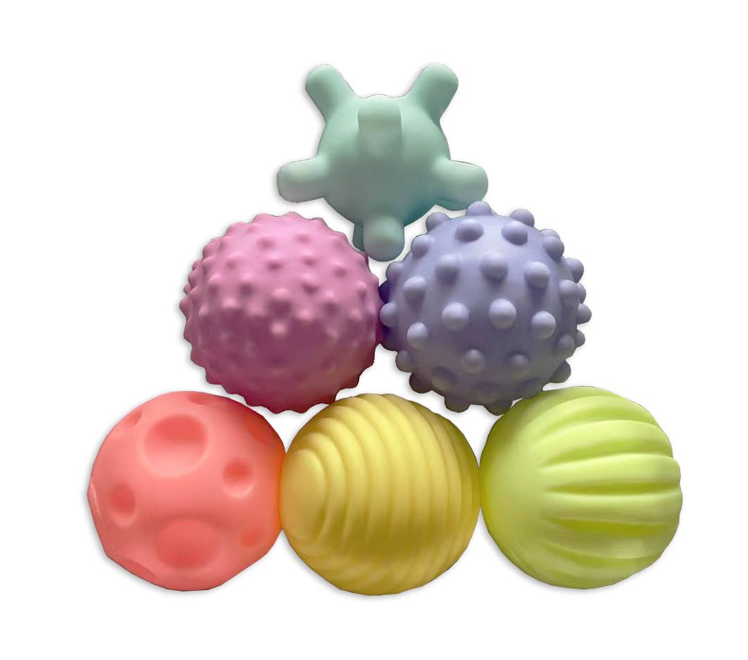 Magni Sensoriske Baller – 6 stk