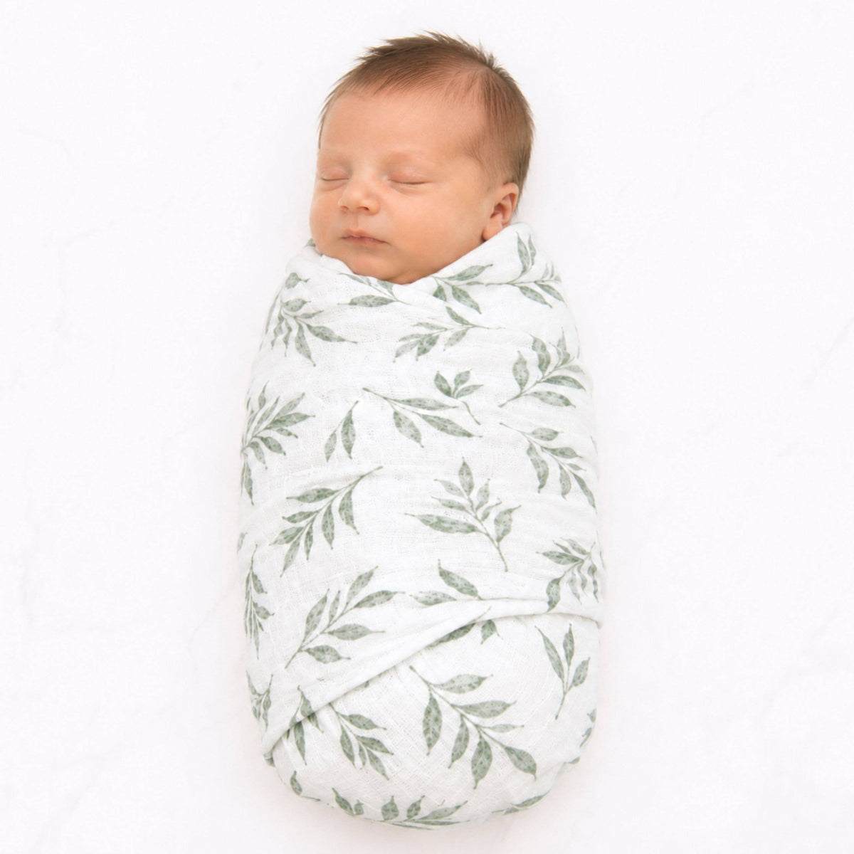 Baby Bliss Swaddle Musselinteppe Willow Leaves