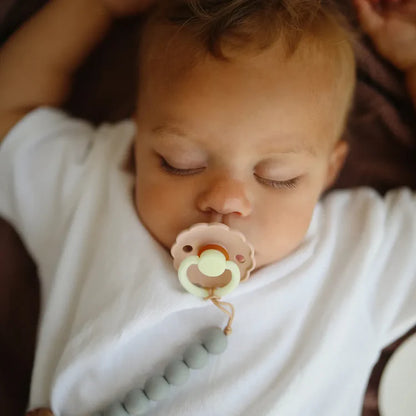 Frigg Natt Smokk Silikon Str 1 - Cream/Pink