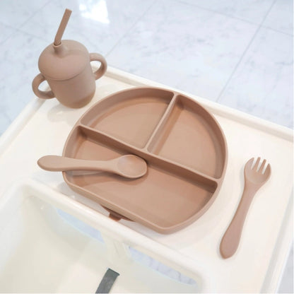 Baby Bliss Silikon Tallerken Rosa