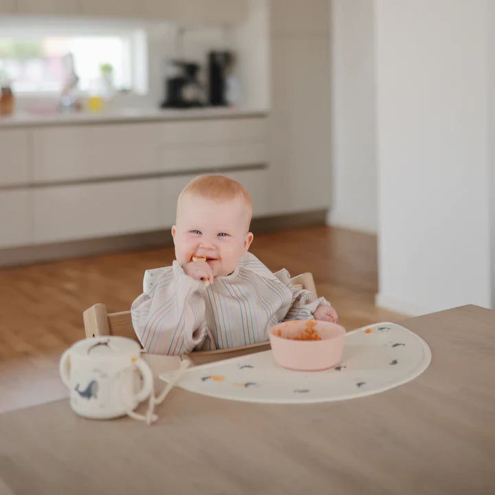 Mushie Silikon Skål Powder Blush